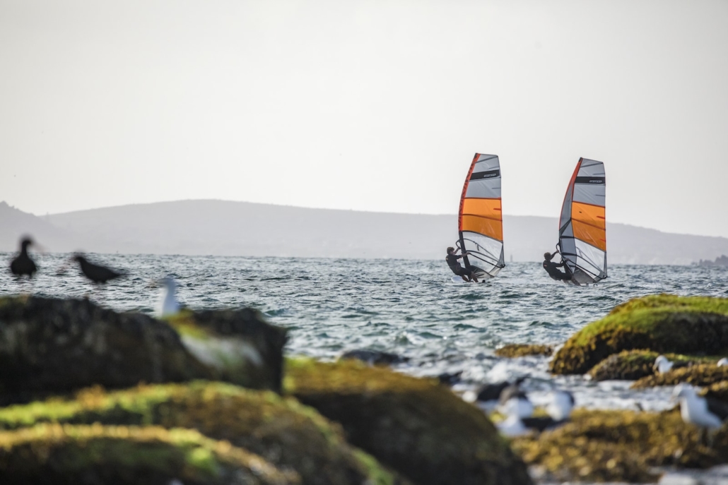 orange fire y25 rrd windsurfing karlin obrazek